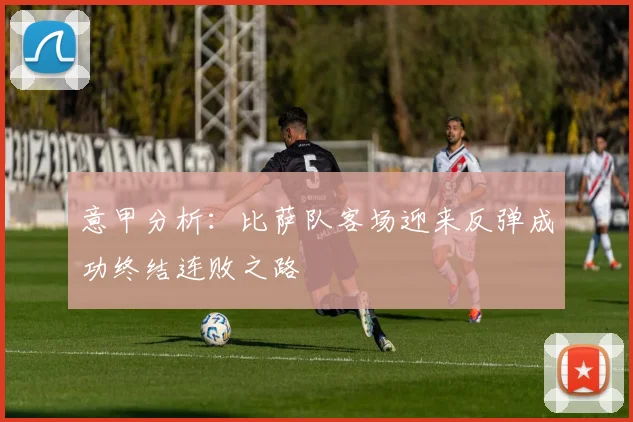 意甲分析：比萨队客场迎来反弹成功终结连败之路